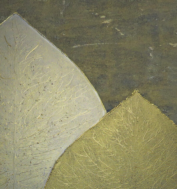 Bild Blätterzauber Acryl auf Leinwand